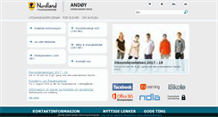 Desktop Screenshot of andoy.vgs.no