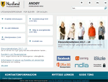 Tablet Screenshot of andoy.vgs.no